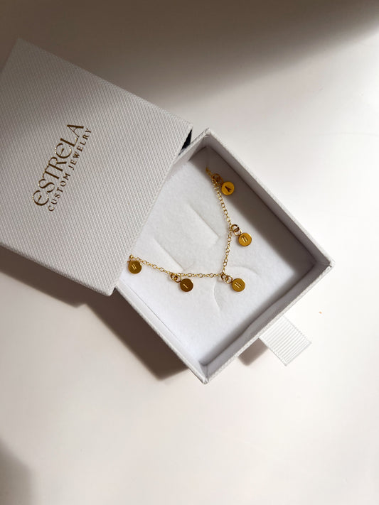 ELARA Personalised Charm Necklace