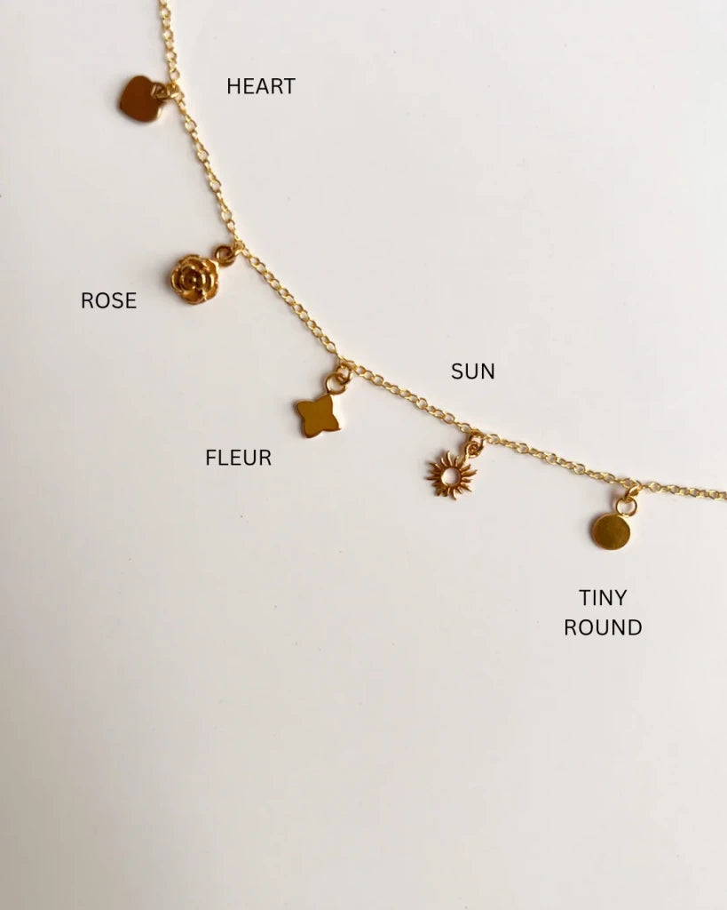 Initial Pendant Only (No Chain)