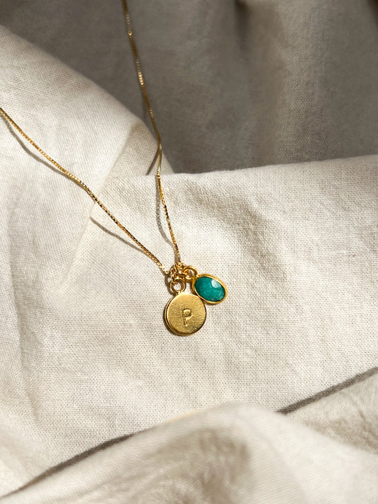 LUNA Birthstone Necklace