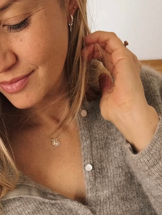 SORAYA Custom Charm Earrings in Silver